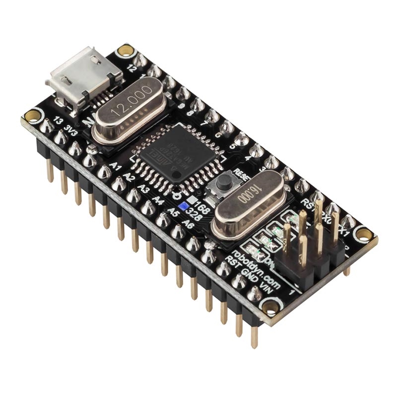 RobotDyn Arduino NANO R3 (клон, Atmega 328P SOIC, на CH340G, MicroUSB)