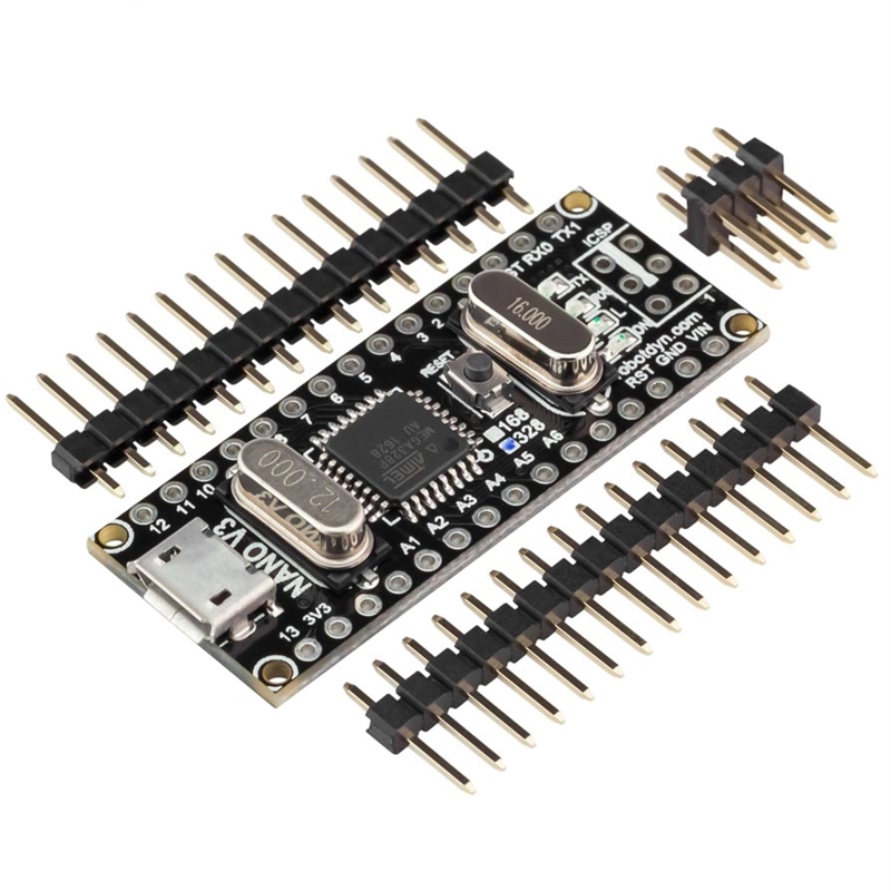 RobotDyn Arduino NANO R3 (клон, Atmega 328P SOIC, на CH340G, MicroUSB)