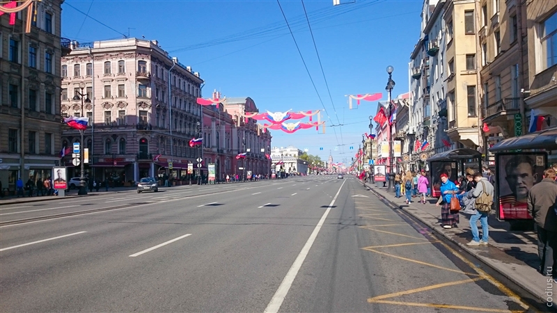 ...Невский пуст