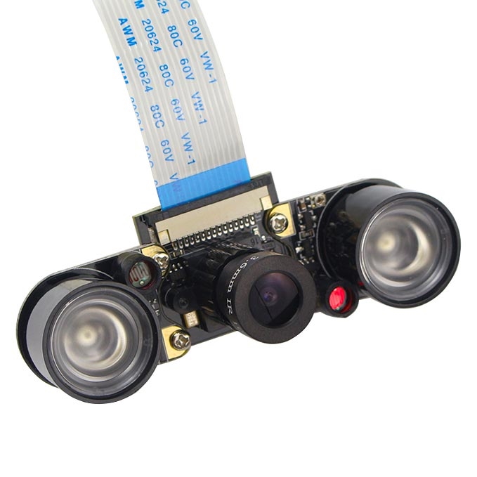 Камера инфракрасная для Raspberry Pi 3 (клон, 5 МП) с ИК-подсветкой